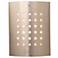 Deco Checker Pattern 11 3/4" High Outdoor Wall Light