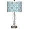 Deco Circles Giclee Apothecary Clear Glass Table Lamp