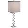 Deco Collection Colonnade Crystal Table Lamp