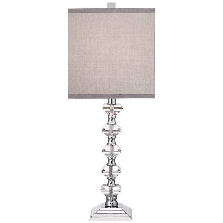 Image 4 Deco Collection Colonnade Crystal Table Lamp more views