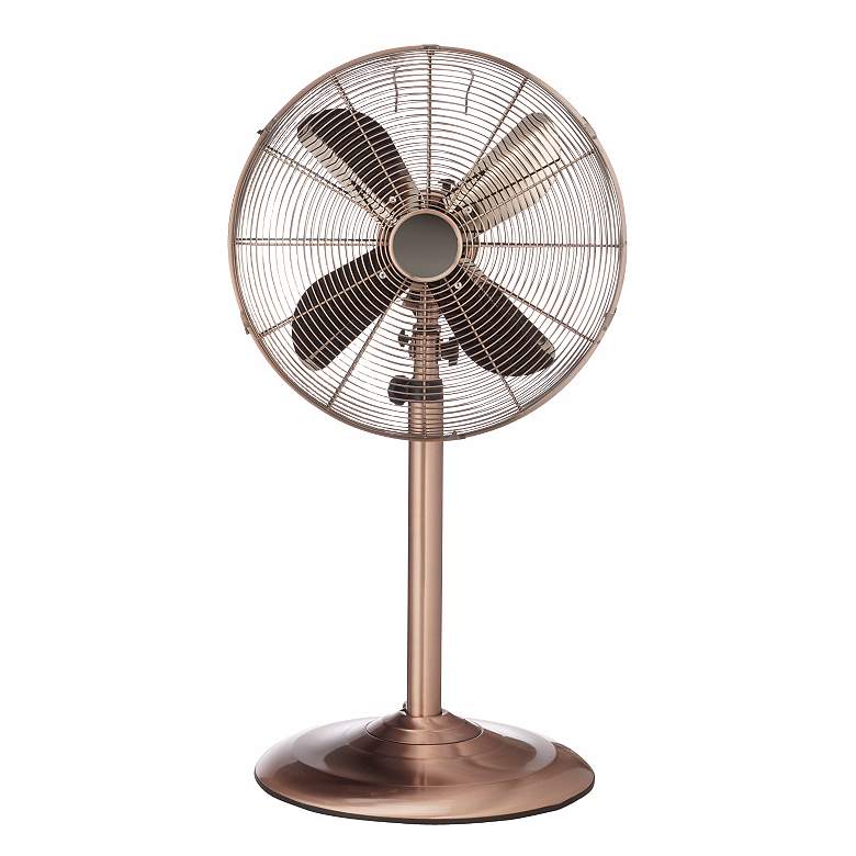 Deco Copper 48&quot; High Floor Standing Fan