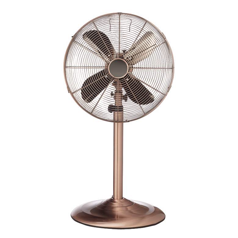 Image 1 Deco Copper 48" High Floor Standing Fan