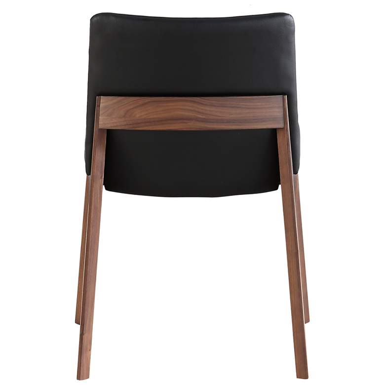 Image 4 Deco Dining Chair Ebony PVC - Set Of Two more views