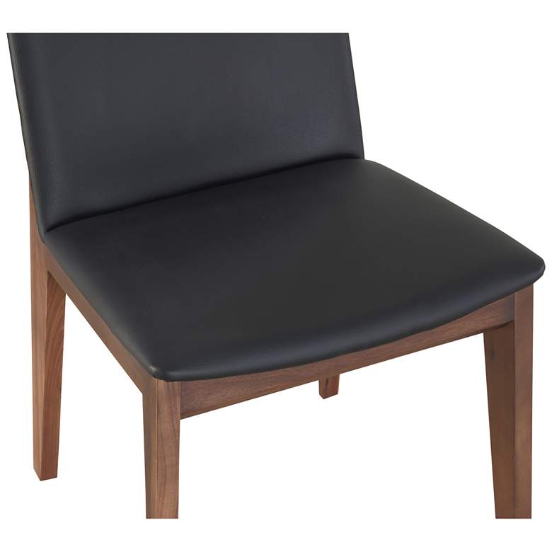 Image 6 Deco Dining Chair Ebony PVC - Set Of Two more views