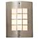 Deco Grid Pattern 11 3/4" High Outdoor Wall Light