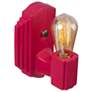 5_Deco Rectangle Sconce - Cerise - BN more views
