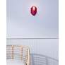 6_Deco Rectangle Sconce - Cerise - BN more views