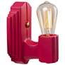 4_Deco Rectangle Sconce - Cerise - PB more views
