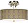 Deco Revival Giclee 14" Wide Ceiling Light