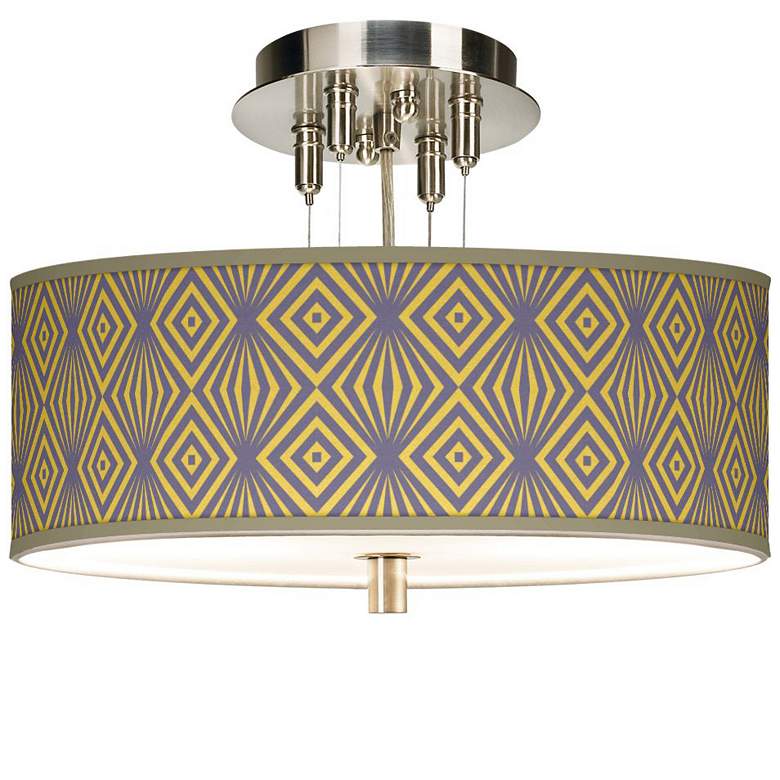 Image 1 Deco Revival Giclee 14 inch Wide Ceiling Light