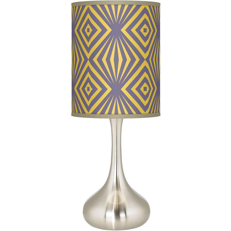 Image 1 Deco Revival Giclee Droplet Table Lamp
