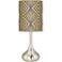 Deco Revival Giclee Droplet Table Lamp