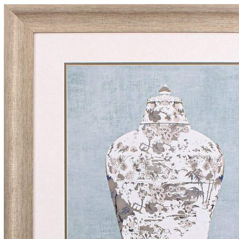 Image 4 Deco Vase I 35" High Rectangular Printed Framed Wall Art more views