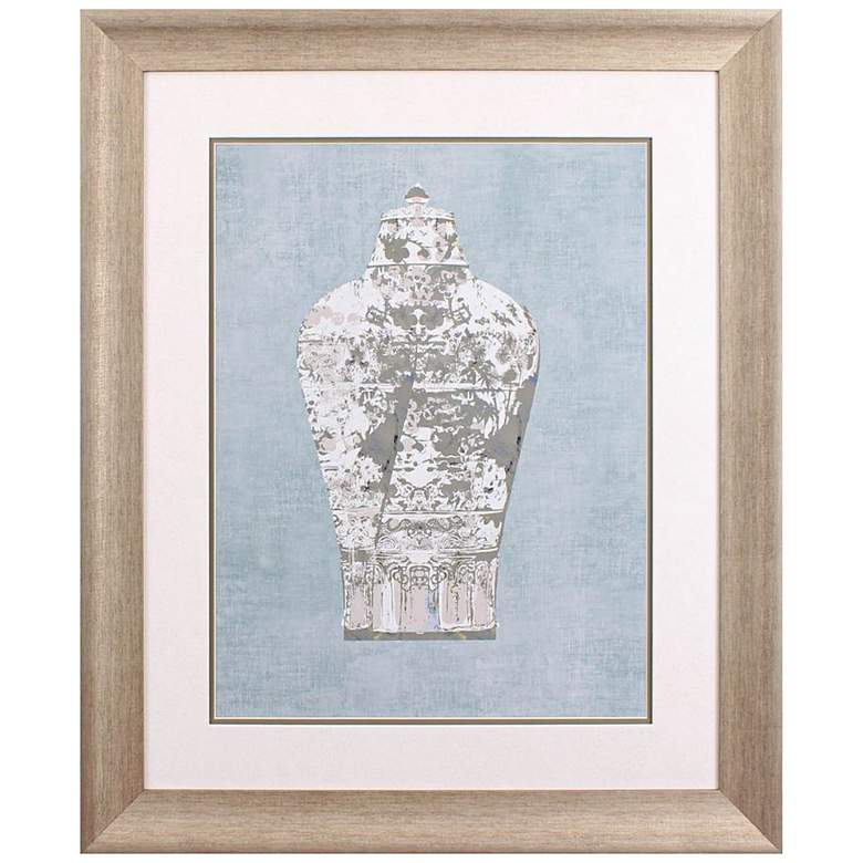 Image 3 Deco Vase II 35" High Rectangular Printed Framed Wall Art