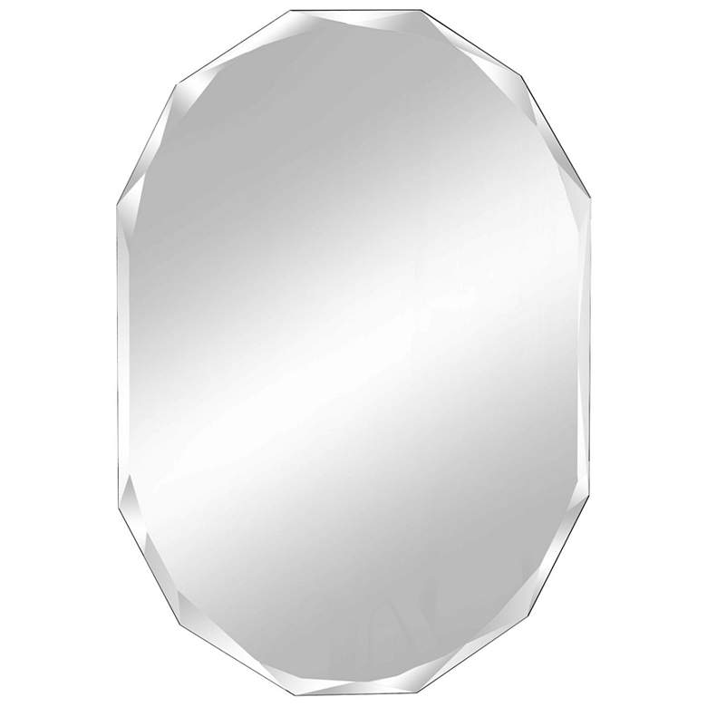 Image 1 Decor Wonderland 22 x 28 Ascher Beveled Bathroom Mirror