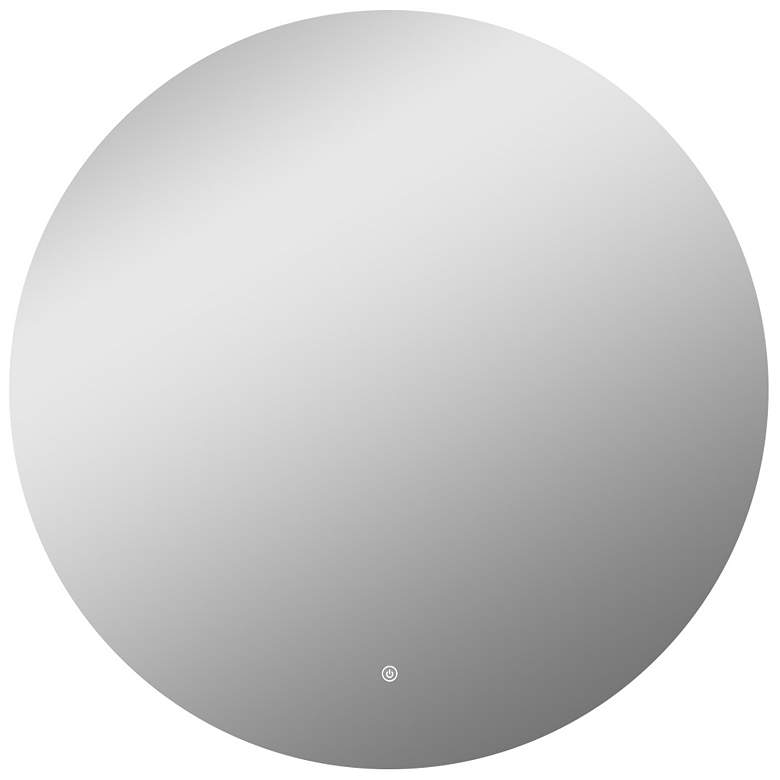 Image 1 Decor Wonderland Mayah 27.5" Round Frameless LED Bathroom Vanity Mirr