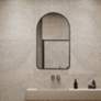Thumbnail4 of Decor Wonderland Rita 20" x 32" Black Metal Framed Oval Bathroom more views