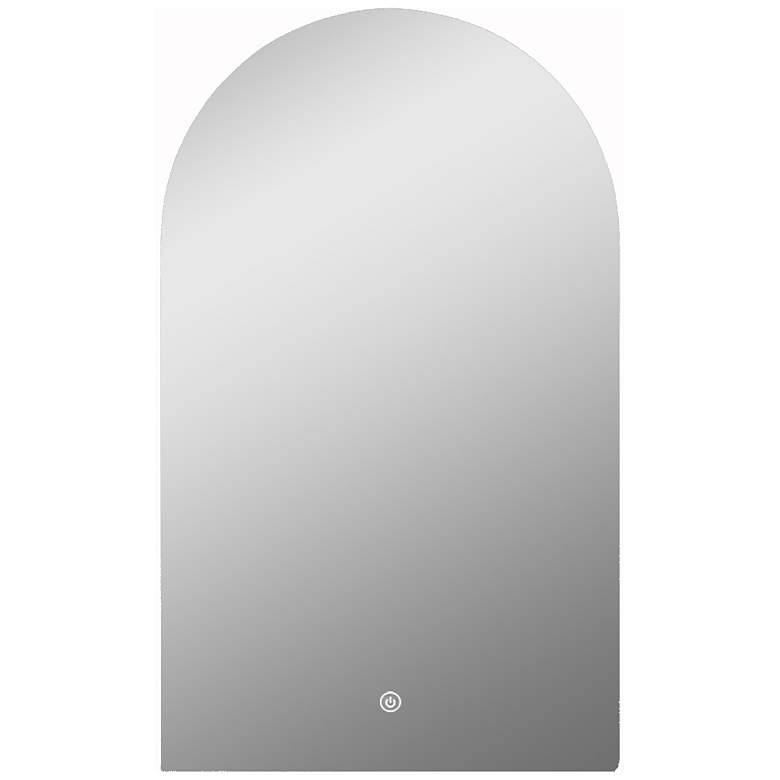 Image 1 Decor Wonderland Rita 23.6" x 39.5" Arch Top LED Frameless Vanit