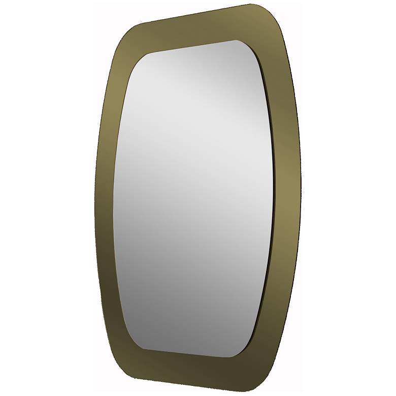 Image 1 Decor Wonderland Sydney 23.6" x 31.5" Beveled Wall Mirror in Gold