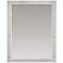 Decor Wonderland Venta XL 30" x 39.5" Modern White Framed Wall