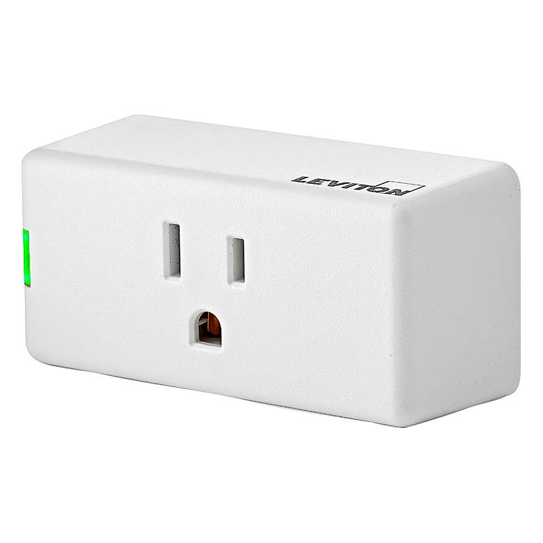 Image 1 Decora White Indoor Smart Wi-Fi Mini Plug-In Switch