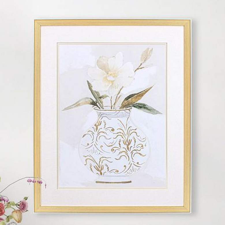 Image 2 Decorative Botanical I 32" High Printed Framed Wall Art