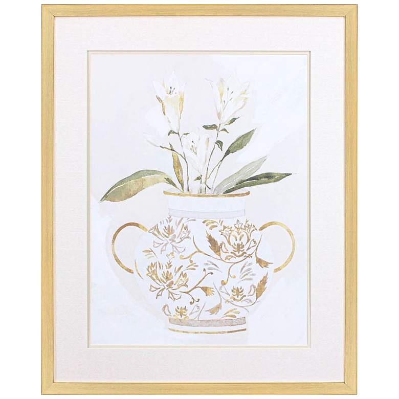 Image 3 Decorative Botanical II 32" High Printed Framed Wall Art