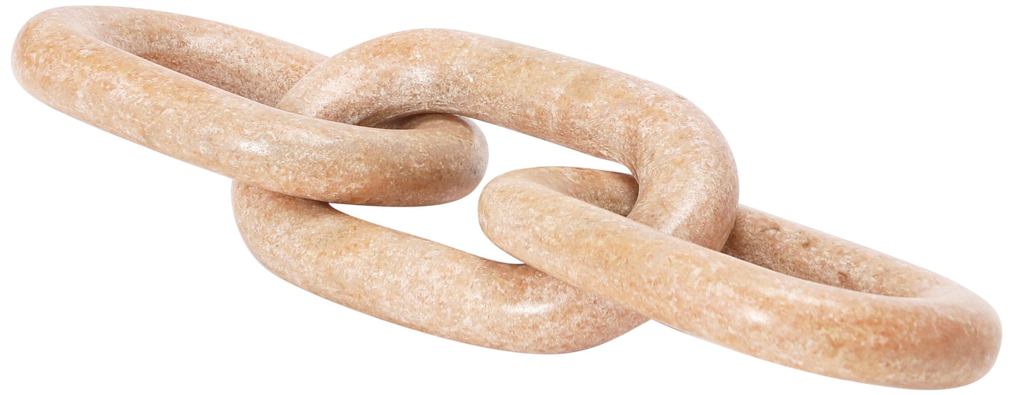 Image 6 Decorative Marble Chain, Variegated Blush Tones more views