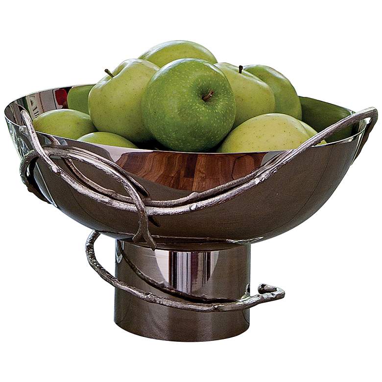 Image 1 Decorative Nickel Twig Chalice Bowl