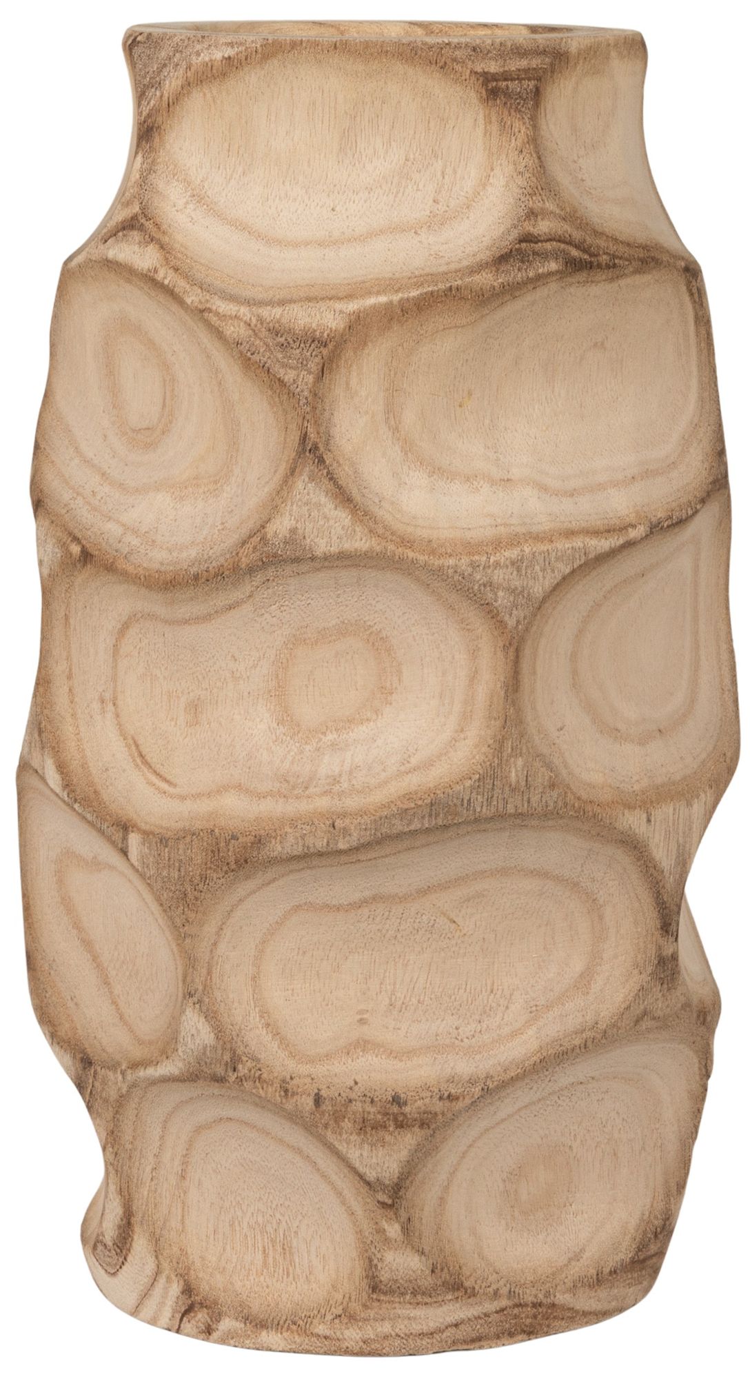 Image 4 Decorative Paulownia Wood Vase more views