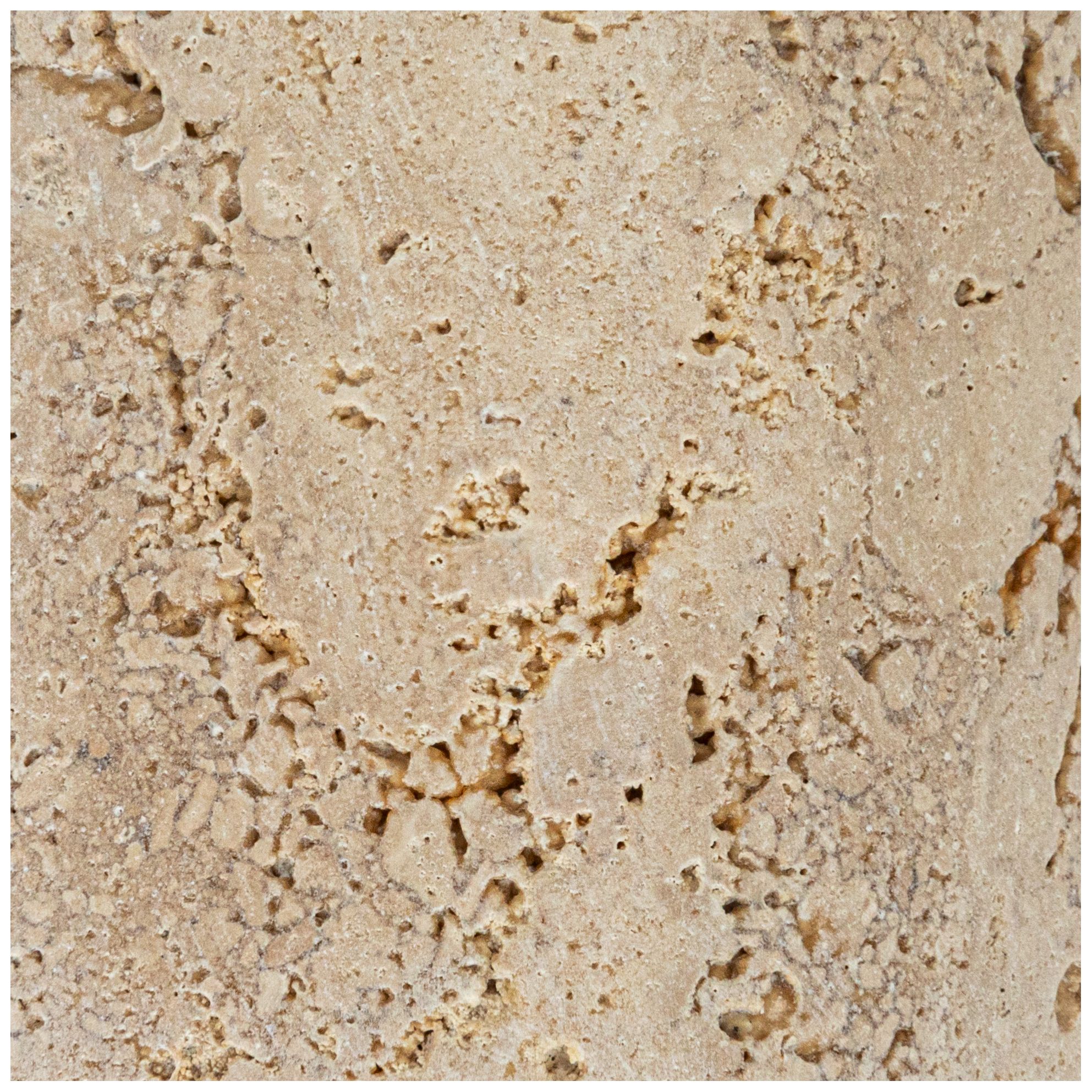 Image 4 Decorative Travertine Wave Bookends, Natural more views