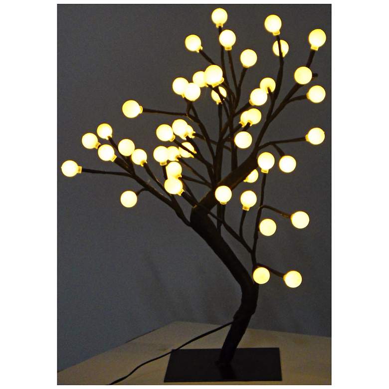 Image 1 Decorative White Round LED Tree Accent Light