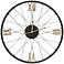 Dedon 21" Round Bicycle Wheel Wall Clock by Cooper Classics