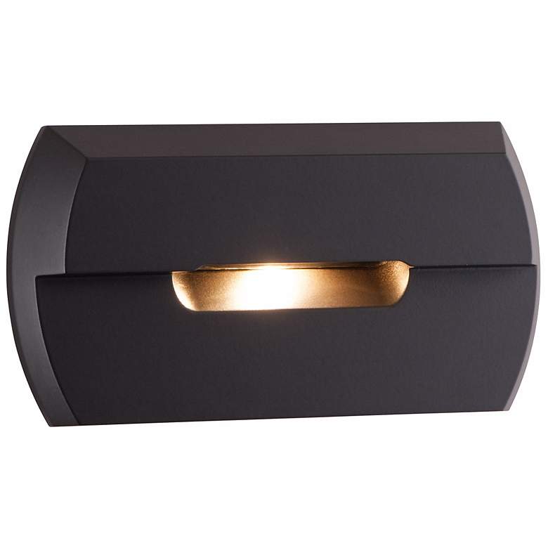 Image 1 Deep Bronze 4 3/4 inch Wide LED Step Light