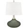 Deep Lichen Green Felix Modern Table Lamp with Table Top Dimmer