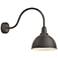 Deep Reflector 26" High Textured Bronze Outdoor Wall Light