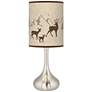 Deer Lodge Giclee Modern Rustic Droplet Table Lamp