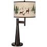 Deer Lodge Giclee Novo Table Lamp