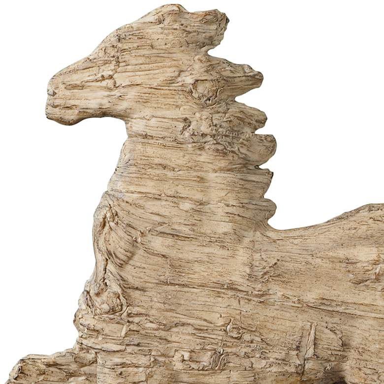 Image 2 Defiance Spirited Horse Natural 14 1/2" High Statue more views