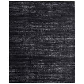 Image1 of Deja Modern Solid Soft Indoor Black Area Rug 39PJF