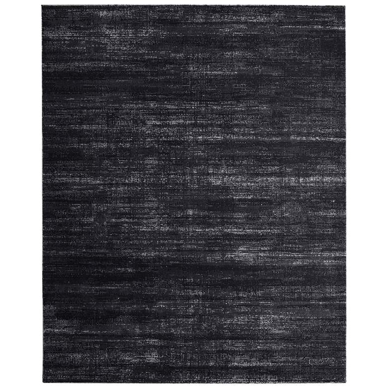 Image 1 Deja Modern Solid Soft Indoor Black Area Rug 39PJF