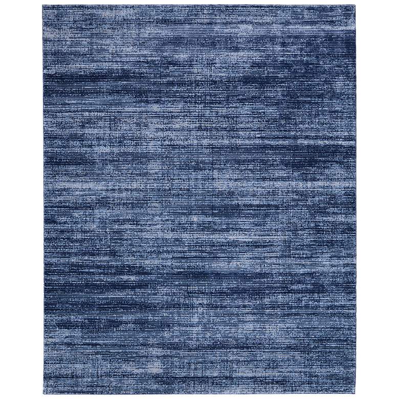 Image 1 Deja Modern Solid Soft Indoor Blue Area Rug 39PJF