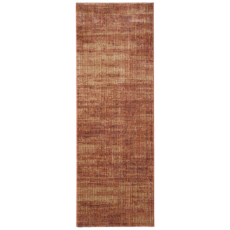 Image 1 Deja Modern Solid Soft Indoor Brown Area Rug 39PJF