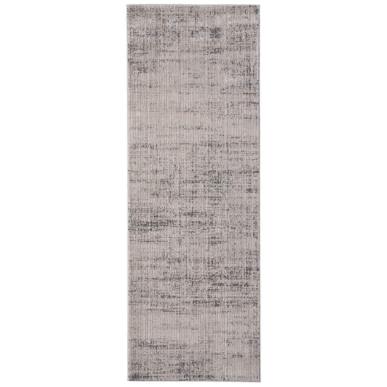 Image 1 Deja Modern Solid Soft Indoor Gray Area Rug 39PJF