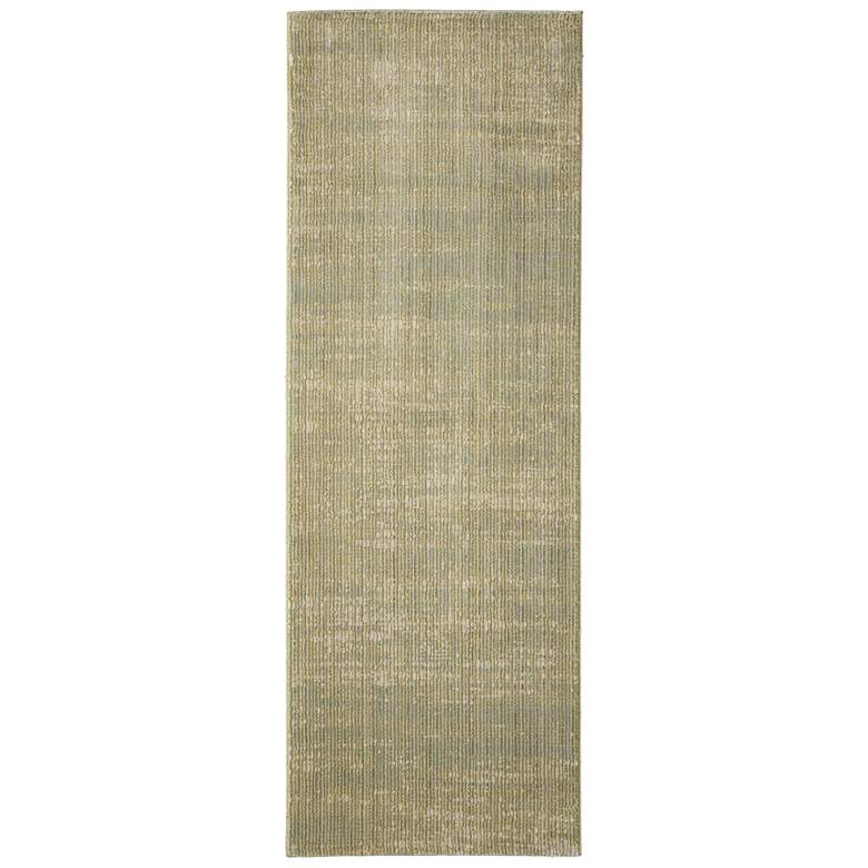 Image 1 Deja Modern Solid Soft Indoor Green Area Rug 39PJF