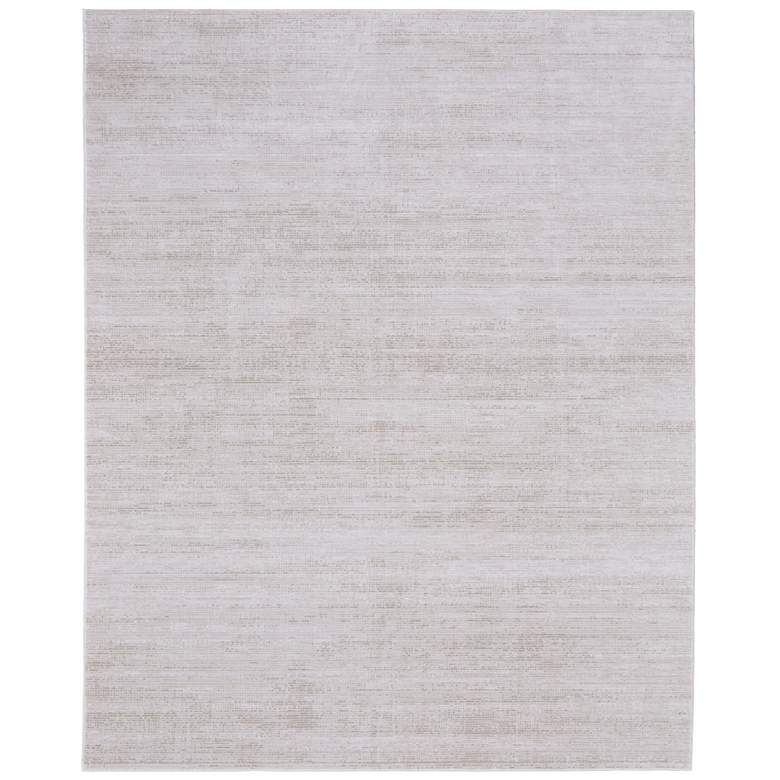 Image 1 Deja Modern Solid Soft Indoor Ivory Area Rug 39PJF