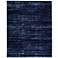 Deja Solid Indoor Blue Area Rug 39PJF 2' x 3'