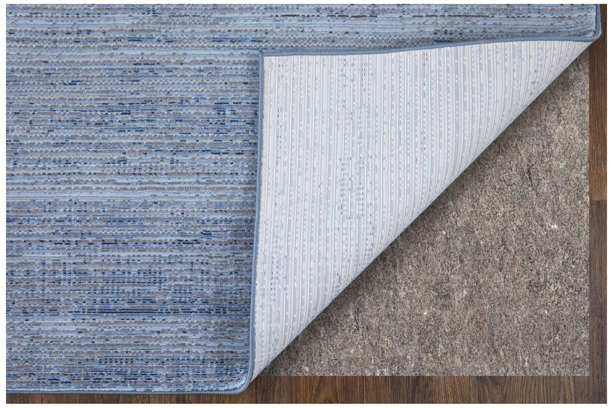 Image 4 Deja Solid Indoor Blue Area Rug 39PJF 6'-7" x 9'-6" more views