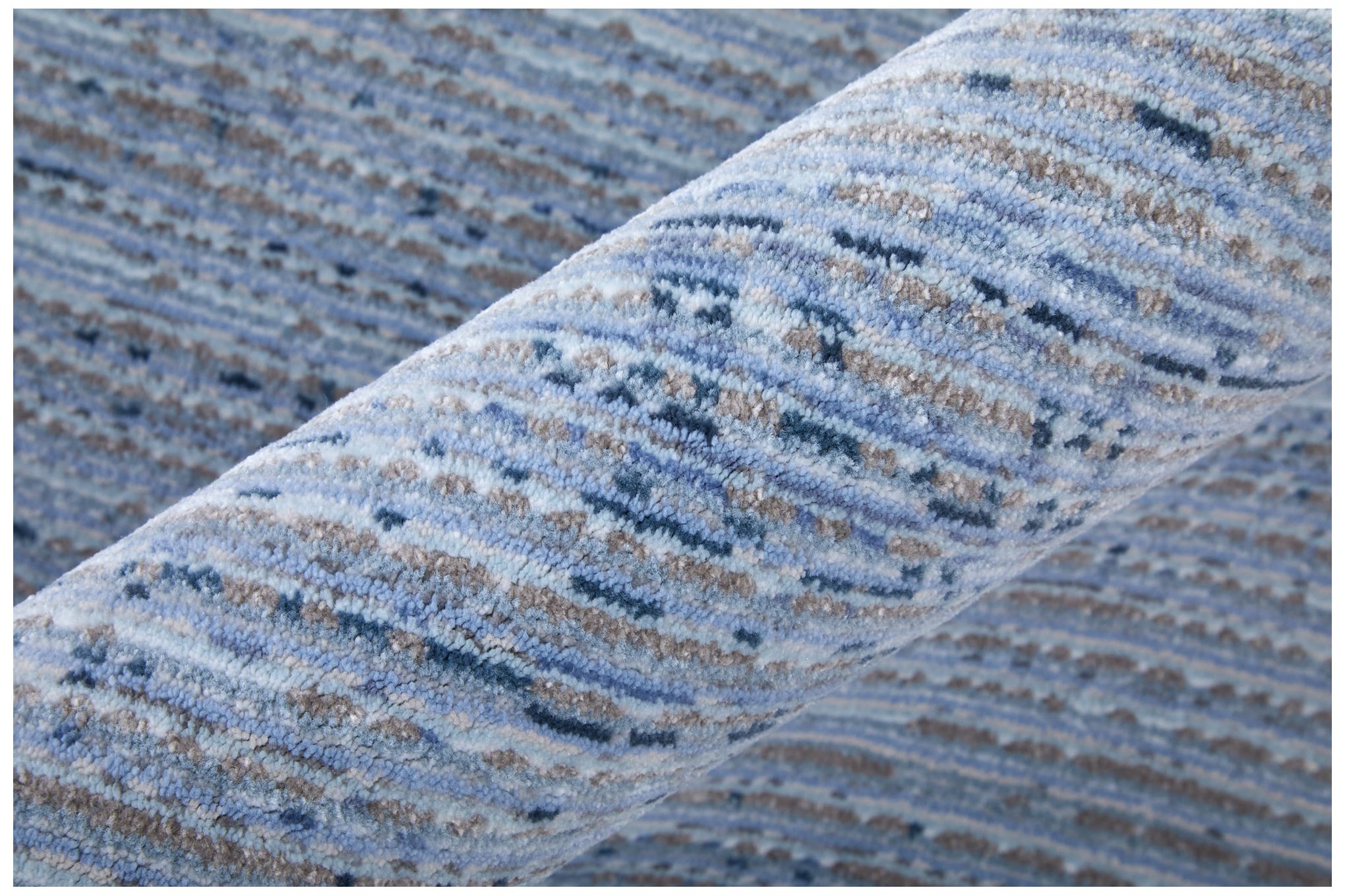 Image 5 Deja Solid Indoor Blue Area Rug 39PJF 6'-7" x 9'-6" more views