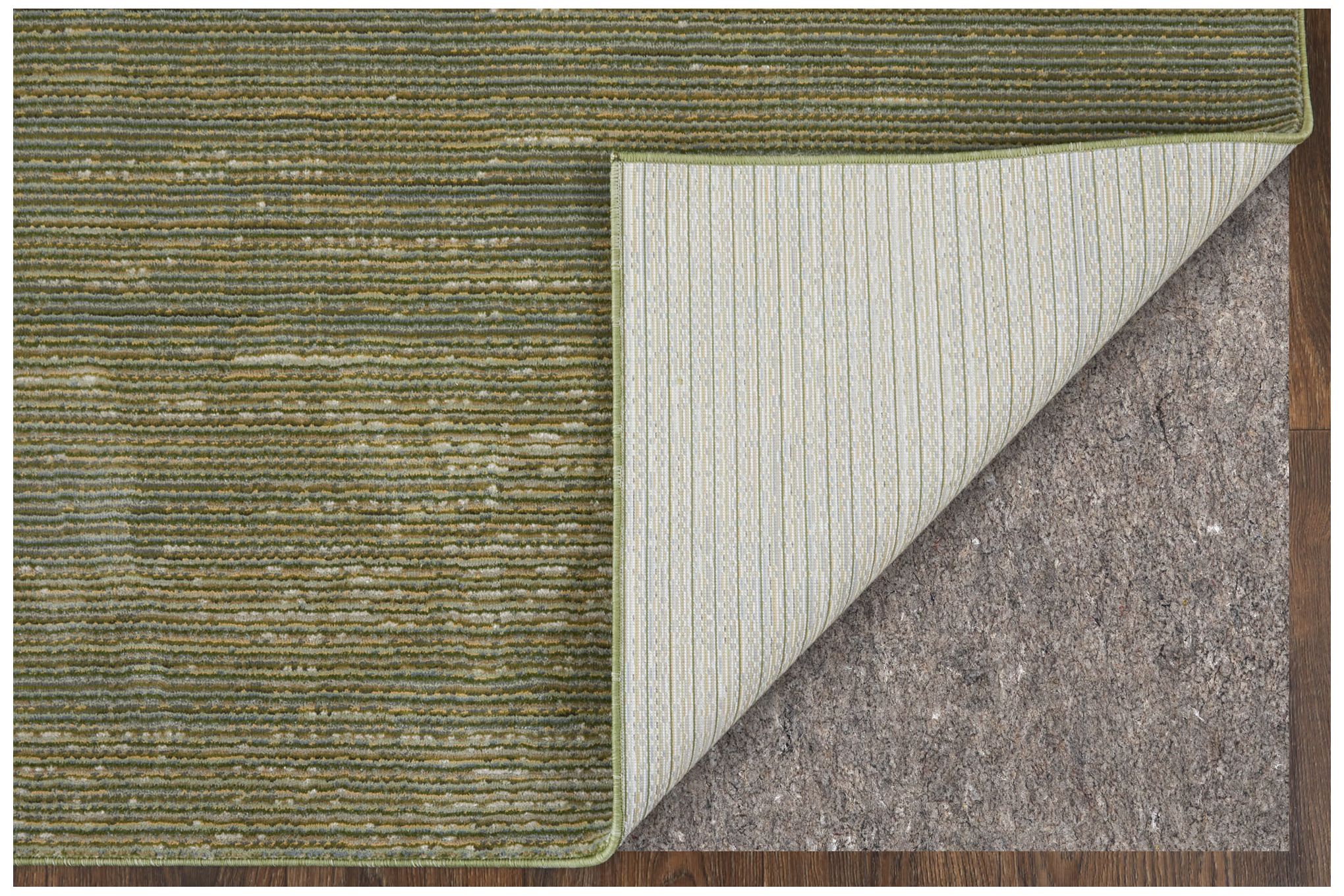 Image 4 Deja Solid Indoor Green Area Rug 39PJF 6'-7" x 9'-6" more views